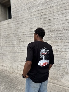 Lupen κοντομάνικο oversized μαύρο Φωτογραφία 7