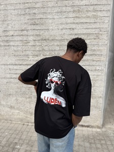 Lupen κοντομάνικο oversized μαύρο