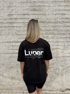 Lupen κοντομάνικο oversized μαύρο
