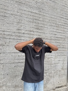 Lupen κοντομάνικο oversized μαύρο Φωτογραφία 14