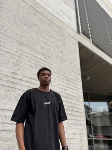 Lupen κοντομάνικο oversized μαύρο Φωτογραφία 12