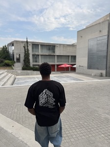 Lupen κοντομάνικο oversized μαύρο Φωτογραφία 9