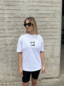 Lupen κοντομάνικο oversized λευκό Φωτογραφία 6