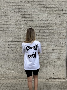 Lupen κοντομάνικο oversized λευκό Φωτογραφία 4