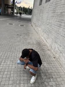 Lupen κοντομάνικο oversized μαύρο Φωτογραφία 6