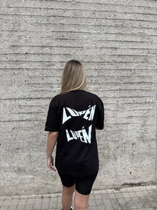 Lupen κοντομάνικο oversized μαύρο