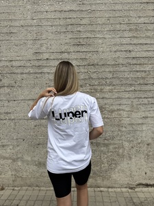 Lupen κοντομάνικο oversized λευκό