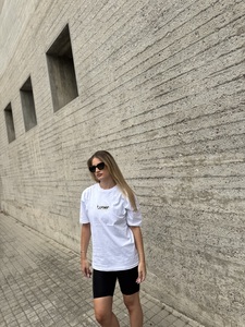 Lupen κοντομάνικο oversized λευκό Φωτογραφία 4