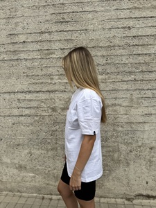 Lupen κοντομάνικο oversized λευκό Φωτογραφία 4