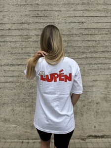 Lupen κοντομάνικο oversized λευκό