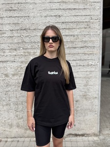 Lupen κοντομάνικο oversized μαύρο Φωτογραφία 5