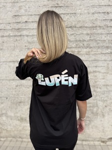 Lupen κοντομάνικο oversized μαύρο