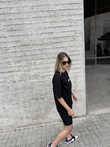 Lupen κοντομάνικο oversized μαύρο Φωτογραφία 3