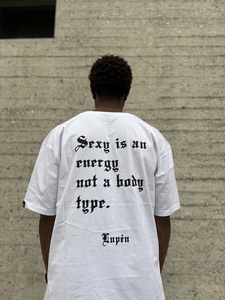 Lupen κοντομάνικο oversized λευκό