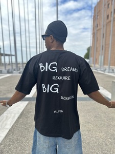 Lupen κοντομάνικο oversized μαύρο
